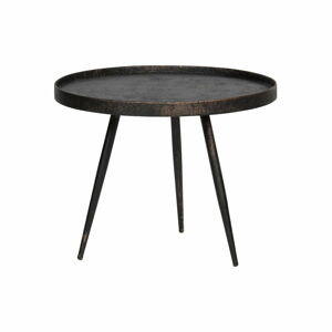 Černý odkládací stolek BePureHome Bounds, ø 58 cm