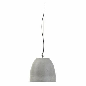 Černo-šedé závěsné svítidlo s betonovým stínidlem ø 36 cm Malaga – it's about RoMi