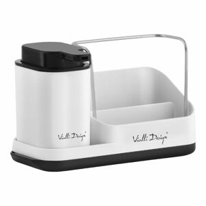 Bílý set na mytí nádobí Vialli Design