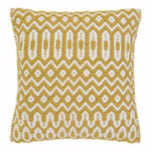 Žlutý venkovní polštář Asiatic Carpets Halsey, 45 x 45 cm