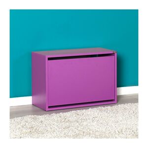 Adore Furniture Botník 42x60 cm fialová