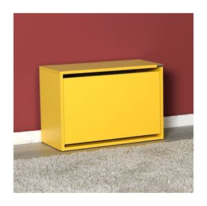 Adore Furniture Botník 42x60 cm žlutá