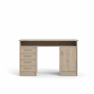 Pracovní stůl v dubovém dekoru Tvilum Function Plus