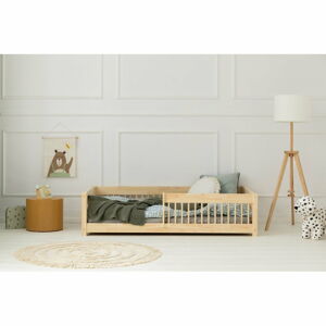 Dětská postel z borovicového dřeva v přírodní barvě 90x180 cm Mila CPW – Adeko