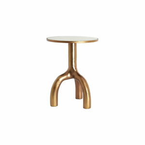 Kovový kulatý odkládací stolek ø 40,5 cm Mello – Light & Living