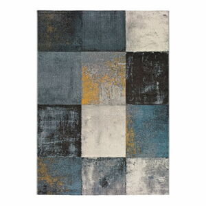 Tmavě šedý koberec Universal Adra Azulo, 190 x 280 cm