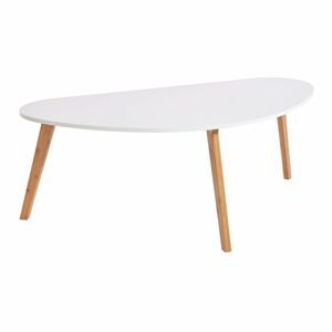 Bílý konferenční stolek Bonami Essentials Skandinavian, délka 120 cm