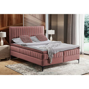 Čalouněná postel Dakota 120x200 cm Růžová