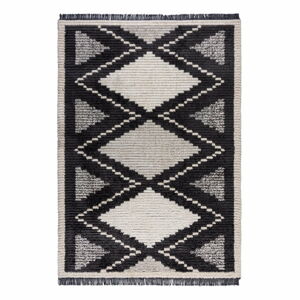 Šedý koberec 170x120 cm Domino Zaid Berber - Flair Rugs