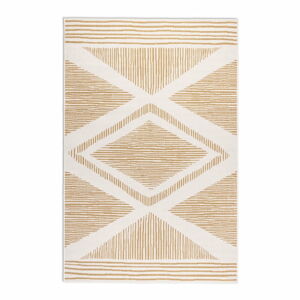 Okrově žluto-krémový venkovní koberec 200x290 cm Gemini – Elle Decoration