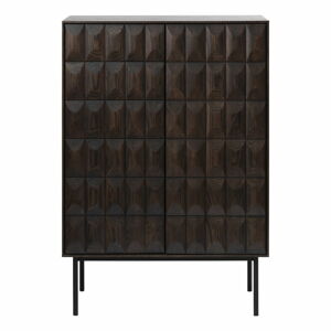 Černá komoda Unique Furniture Latina