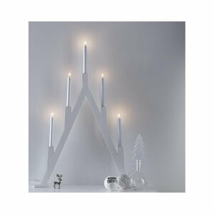Bílá světelná dekorace s vánočním motivem Bjurfors – Markslöjd