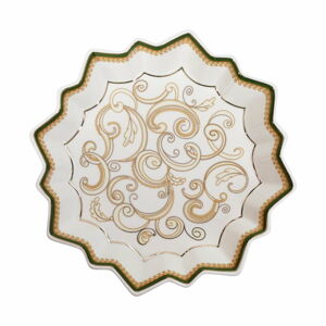 Bílý porcelánový talíř ø 23.5 cm Vassoio - Brandani
