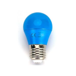 B.V. LED Žárovka G45 E27/4W/230V modrá -