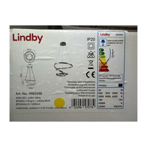 Lindby Lindby - LED Stmívatelný lustr na lanku VERIO LED/230V