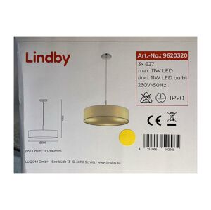 Lindby Lindby - Lustr na lanku SEBATIN 3xE27/11W/230V