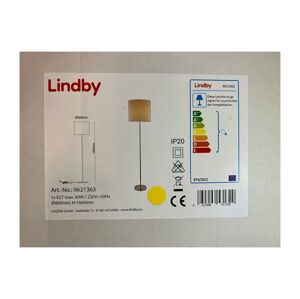Lindby Lindby - Stojací lampa PARSA 1xE27/60W/230V