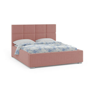 Čalouněná postel ONTARIO 160x200 cm Růžová