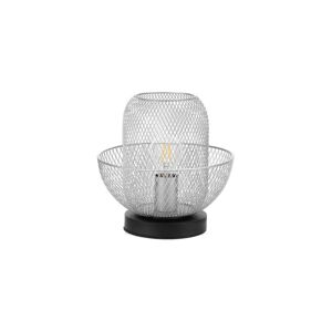 ONLI ONLI - Stolní lampa ZAIR 1xE27/22W/230V černá/stříbrná